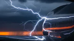 飛行中に雷が飛行機に落ちるとどうなるか - 専門家が回答